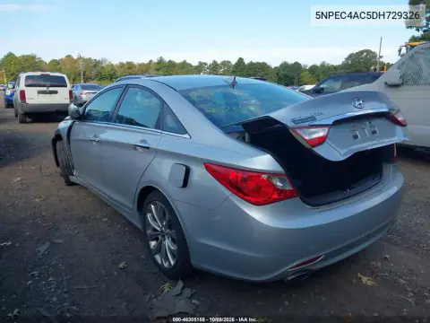 2013 Hyundai Sonata Se VIN 5NPEC4AC5DH729326 фото 3