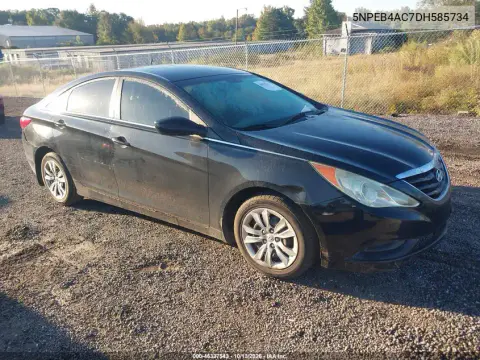 5NPEB4AC7DH585734 — 2013 Hyundai Sonata, Естественный износ, фото до ремонта