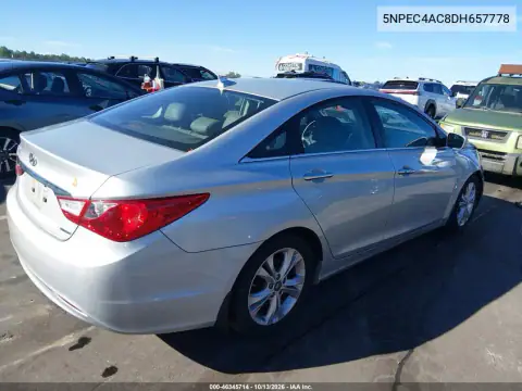 5NPEC4AC8DH657778 — 2013 Hyundai Sonata, фото 5 с аукциона IAAI, Передняя часть справа