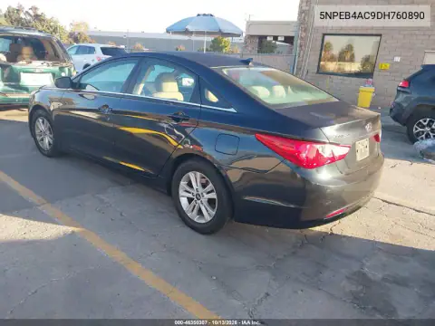 5NPEB4AC9DH760890 — 2013 Hyundai Sonata, фото 4 с аукциона IAAI, Левый бок