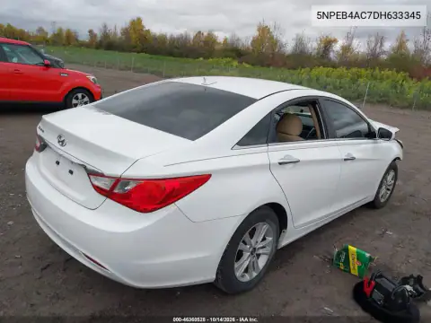 5NPEB4AC7DH633345 — 2013 Hyundai Sonata, фото 4 с аукциона IAAI, Угон