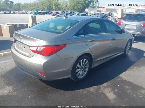 2014 Hyundai Sonata Limited VIN 5NPEC4AC0EH837435 фото 5