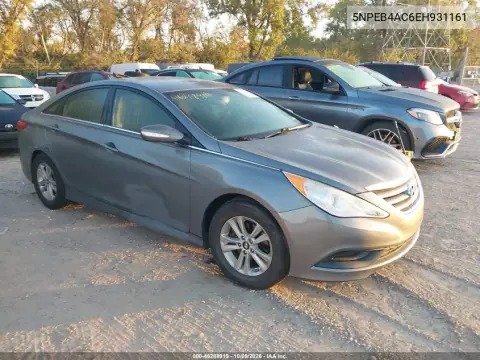 5NPEB4AC6EH931161 — 2014 Hyundai Sonata, Естественный износ, фото до ремонта