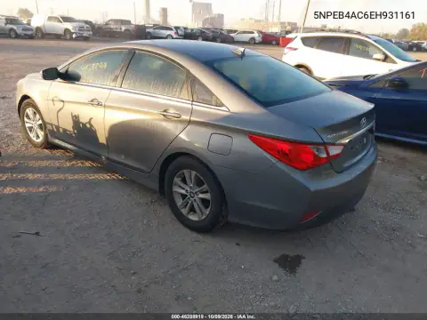 2014 Hyundai Sonata Gls VIN 5NPEB4AC6EH931161 фото 4