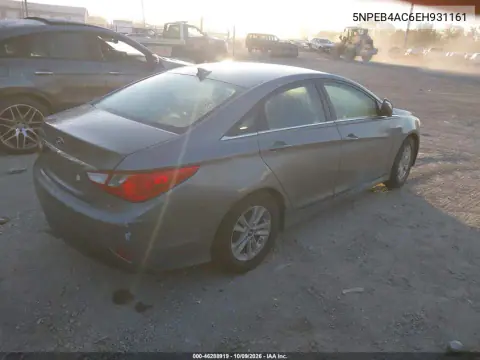 2014 Hyundai Sonata Gls VIN 5NPEB4AC6EH931161 фото 5