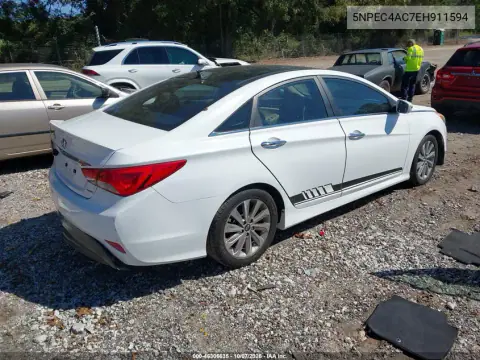 2014 Hyundai Sonata Limited VIN 5NPEC4AC7EH911594 фото 4