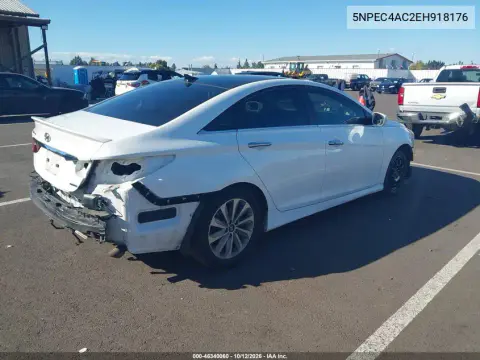 2014 Hyundai Sonata Limited VIN 5NPEC4AC2EH918176 фото 5