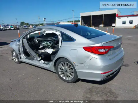 2015 Hyundai Sonata VIN 5NPE34AF8FH065083 фото 3