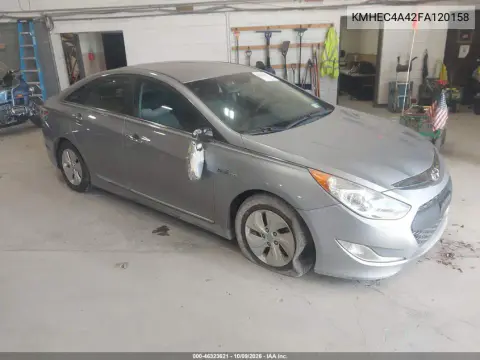 KMHEC4A42FA120158 — 2015 Hyundai Sonata, Естественный износ, фото до ремонта