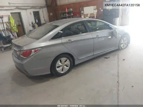 2015 Hyundai Sonata Hybrid VIN KMHEC4A42FA120158 фото 4