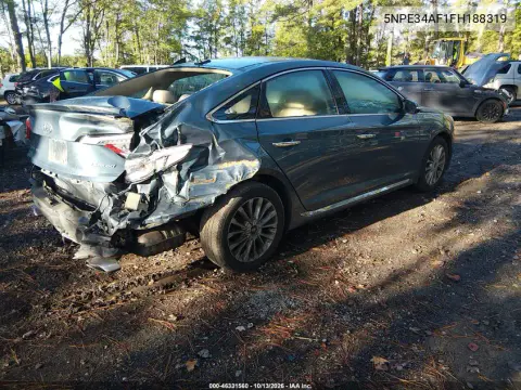 2015 Hyundai Sonata Limited VIN 5NPE34AF1FH188319 фото 4