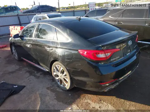 2015 Hyundai Sonata Limited 2.0T VIN 5NPE34AB6FH253615 фото 4