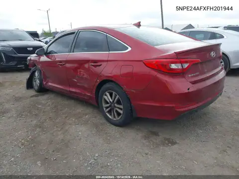 5NPE24AFXFH201944 — 2015 Hyundai Sonata, фото 4 с аукциона IAAI, Не указано