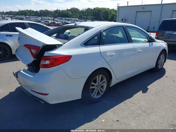 5NPE24AF8GH308475 — 2016 Hyundai Sonata, фото 4 с аукциона IAAI 06.10.2026, Задняя часть
