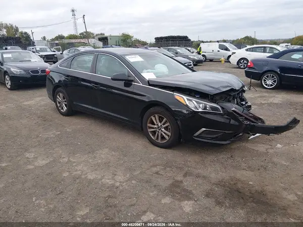 5NPE24AF6GH418117 — 2016 Hyundai Sonata, Передняя часть (Front End), фото до ремонта