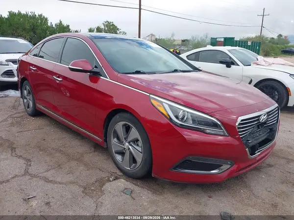 KMHE34L19GA029103 — 2016 Hyundai Sonata, Передняя часть (Front End), фото до ремонта