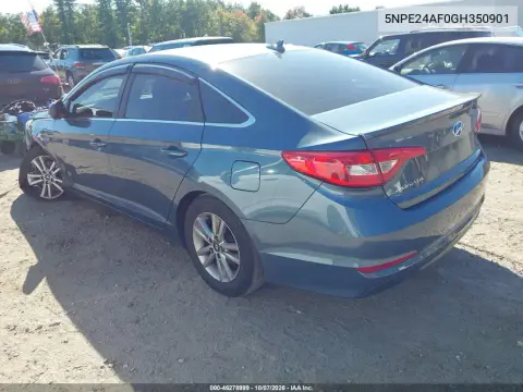 2016 Hyundai Sonata Se VIN 5NPE24AF0GH350901 фото 4
