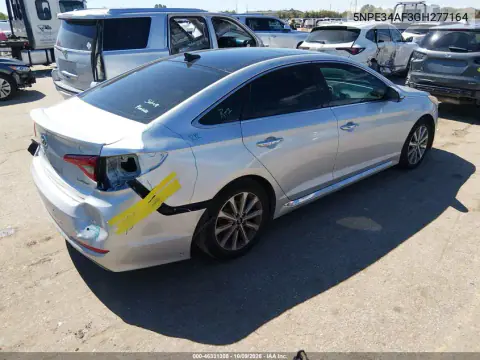 2016 Hyundai Sonata Limited VIN 5NPE34AF3GH277164 фото 5