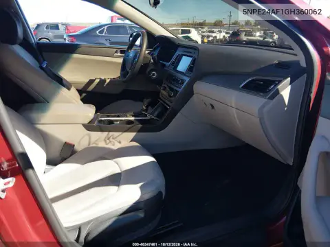2016 Hyundai Sonata Se VIN 5NPE24AF1GH360062 фото 6
