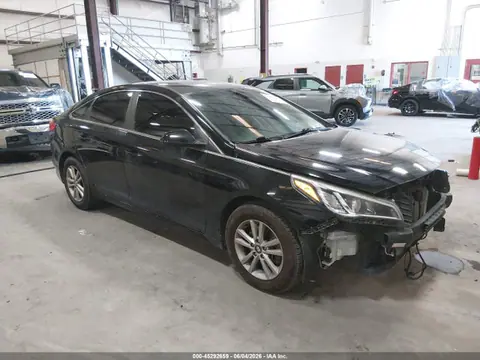 5NPE24AF1HH444691 — 2017 Hyundai Sonata, Передняя часть (Front End), фото до ремонта