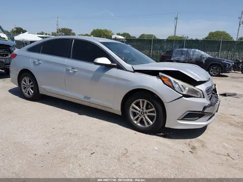 5NPE24AF4HH582936 — 2017 Hyundai Sonata, Передняя часть (Front End), фото до ремонта