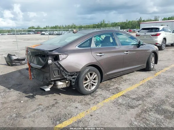 5NPE24AF3HH446801 — 2017 Hyundai Sonata, фото 4 с аукциона IAAI 13.10.2026, Задняя часть
