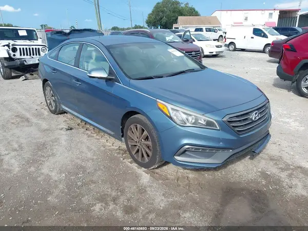5NPE34AF6HH505529 — 2017 Hyundai Sonata, Задняя часть (Rear), фото до ремонта