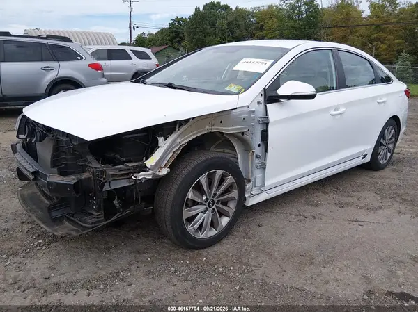 5NPE34AF1HH527485 — 2017 Hyundai Sonata, фото 2 с аукциона IAAI 01.10.2026, Передняя часть