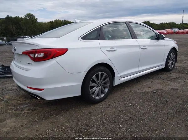5NPE34AF1HH527485 — 2017 Hyundai Sonata, фото 4 с аукциона IAAI 01.10.2026, Передняя часть