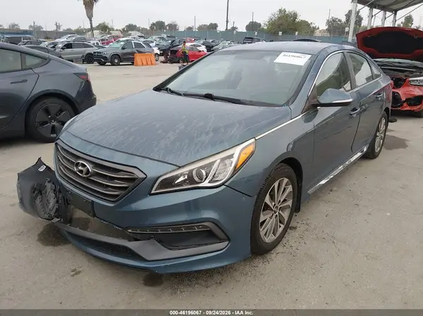 5NPE34AFXHH453807 — 2017 Hyundai Sonata, фото 2 с аукциона IAAI 08.10.2026, Передняя часть справа