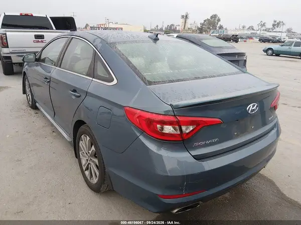 5NPE34AFXHH453807 — 2017 Hyundai Sonata, фото 3 с аукциона IAAI 08.10.2026, Передняя часть справа