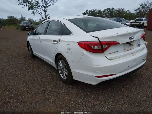 5NPE24AF9HH561631 — 2017 Hyundai Sonata, фото 3 с аукциона IAAI, Задняя часть