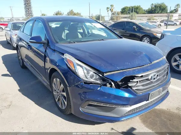 5NPE34AF2HH440128 — 2017 Hyundai Sonata, Передняя часть (Front End), фото до ремонта