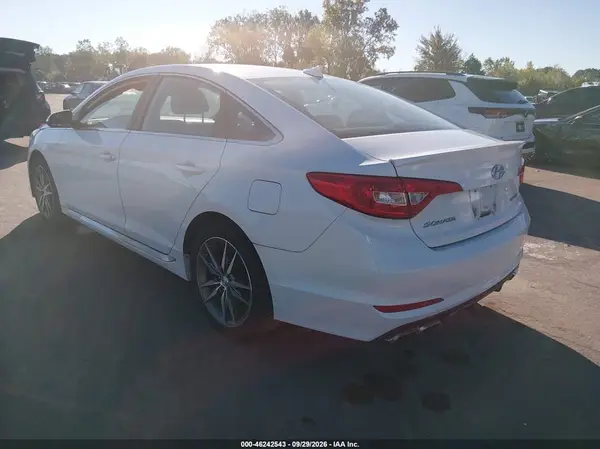 2017 HYUNDAI SONATA VIN 5NPE34AB3HH502004 фото 3