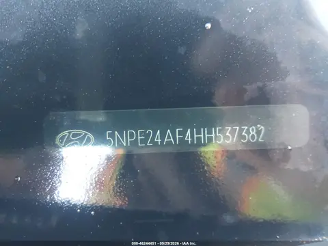 2017 Hyundai Sonata VIN 5NPE24AF4HH537382 фото 12