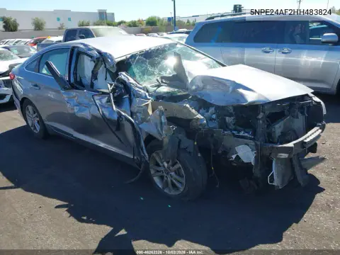 2017 Hyundai Sonata Se VIN 5NPE24AF2HH483824 фото 1