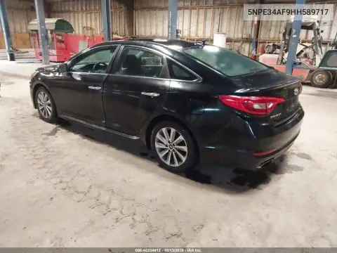 5NPE34AF9HH589717 — 2017 Hyundai Sonata, фото 4 с аукциона IAAI, Передняя часть