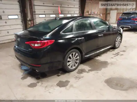 5NPE34AF9HH589717 — 2017 Hyundai Sonata, фото 5 с аукциона IAAI, Передняя часть