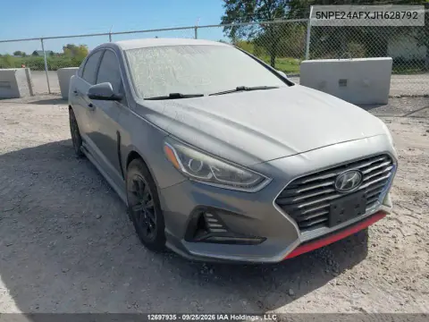 5NPE24AFXJH628792 — 2018 Hyundai Sonata, Вода, фото до ремонта