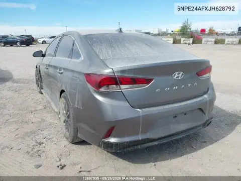 2018 Hyundai Sonata Gl VIN 5NPE24AFXJH628792 фото 3
