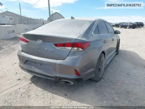 2018 Hyundai Sonata Gl VIN 5NPE24AFXJH628792 фото 4