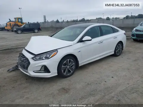 2018 Hyundai Sonata Hybrid/Limited VIN KMHE34L32JA087353 фото 3