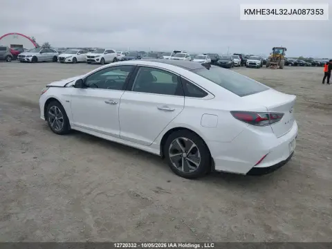 2018 Hyundai Sonata Hybrid/Limited VIN KMHE34L32JA087353 фото 4