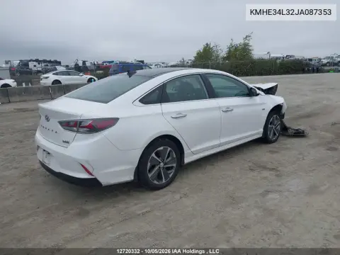 2018 Hyundai Sonata Hybrid/Limited VIN KMHE34L32JA087353 фото 5