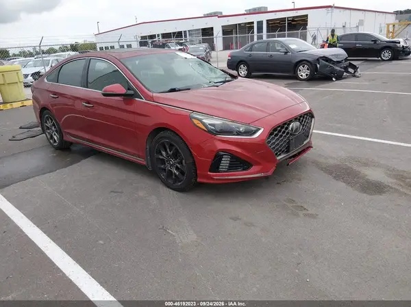 5NPE34AB1JH686431 — 2018 Hyundai Sonata, Передняя часть (Front End), фото до ремонта