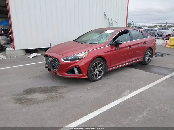 5NPE34AB1JH686431 — 2018 Hyundai Sonata, фото 2 с аукциона IAAI, Передняя часть