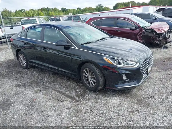 5NPE24AFXJH673621 — 2018 Hyundai Sonata, Передняя часть слева (Left Front), фото до ремонта