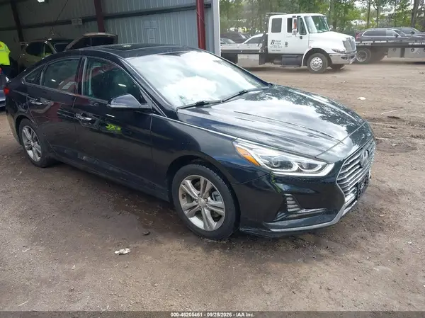 5NPE34AF3JH642272 — 2018 Hyundai Sonata, Передняя часть слева (Left Front), фото до ремонта