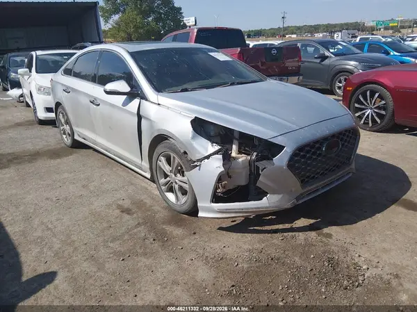 5NPE34AF3JH642630 — 2018 Hyundai Sonata, Передняя часть (Front End), фото до ремонта