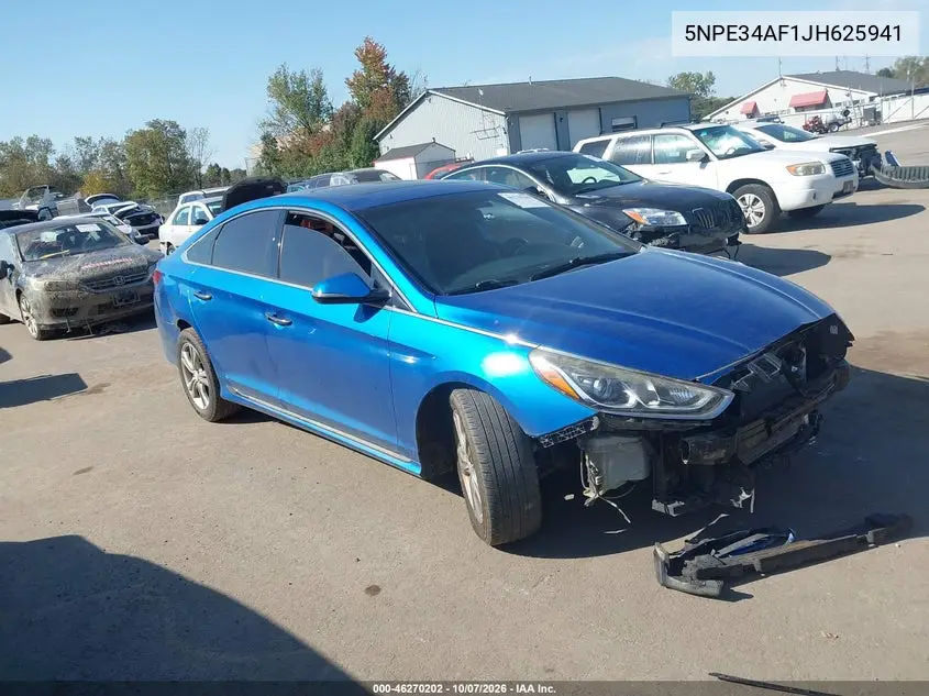 2018 Hyundai Sonata Sport VIN 5NPE34AF1JH625941 фото 1